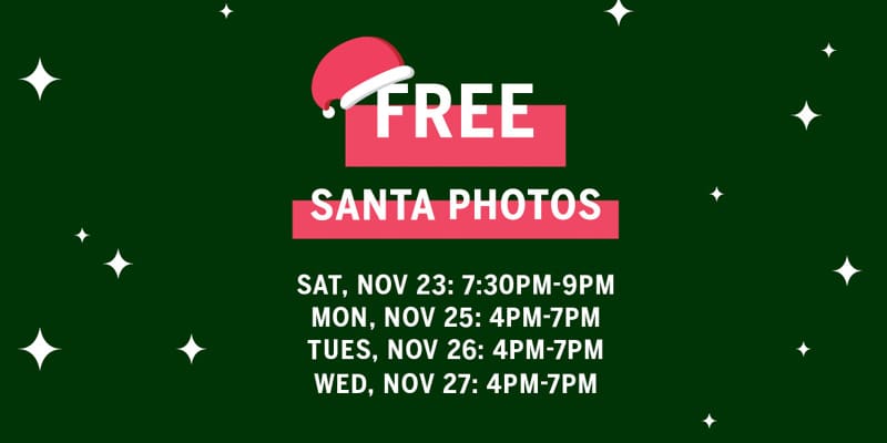 FREE SANTA PHOTOS